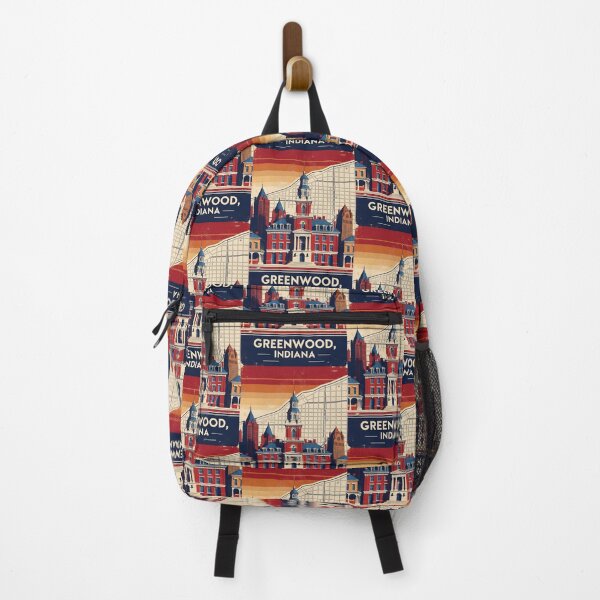 Item preview, Greenwood Indiana 1950s USA Vintage Travel Tourism designed and sold by TravelersGems.
