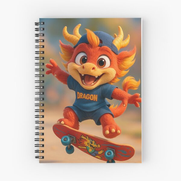 Item preview, Skater Chinese Dragon Boy designed and sold by Sillytoe.