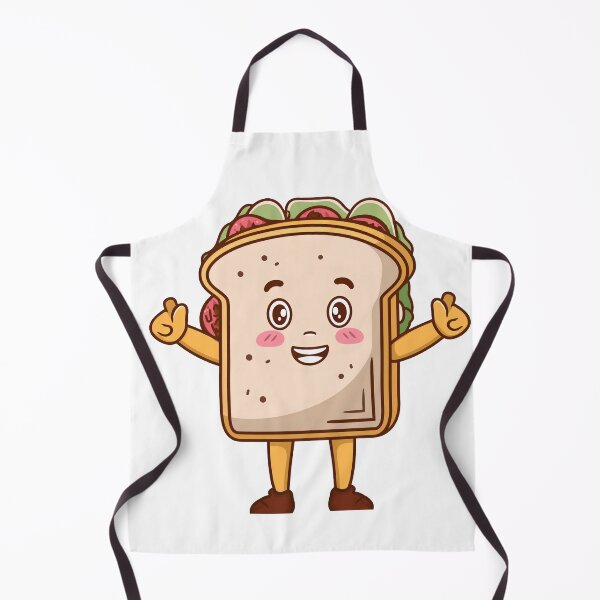 Item preview, Sandwich Guy Running — Cute Food Mascot Sticker | Kawaii Fast Snack Character designed and sold by zevorgue.
