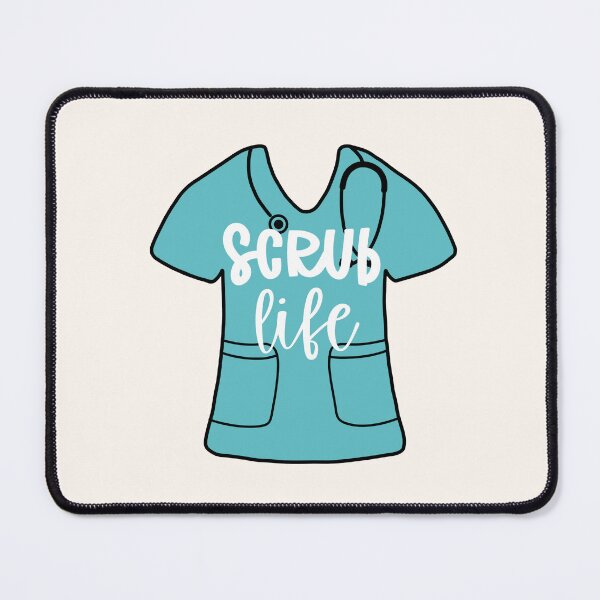Item preview, Scrub life - blue colors  designed and sold by mikasa.art.