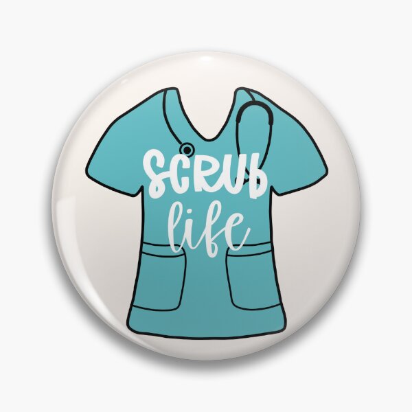 Item preview, Scrub life - blue colors  designed and sold by mikasa.art.