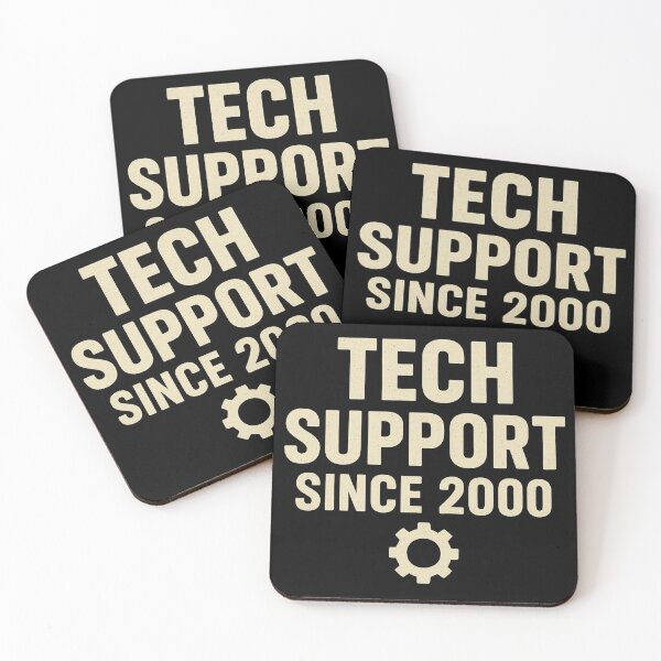 Item preview, Tech Support Since 2000 - Retro Funny IT Design designed and sold by Work Life Tees.