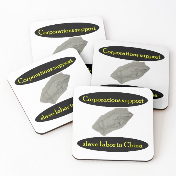 Item preview, Corporations support - slave labor in China designed and sold by Visual-Minds.