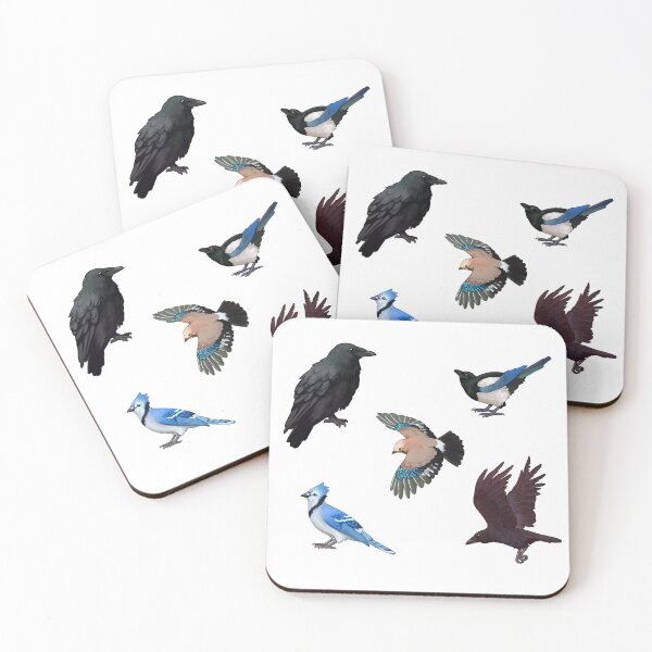 Item preview, corvids designed and sold by chaoticcaprisun.