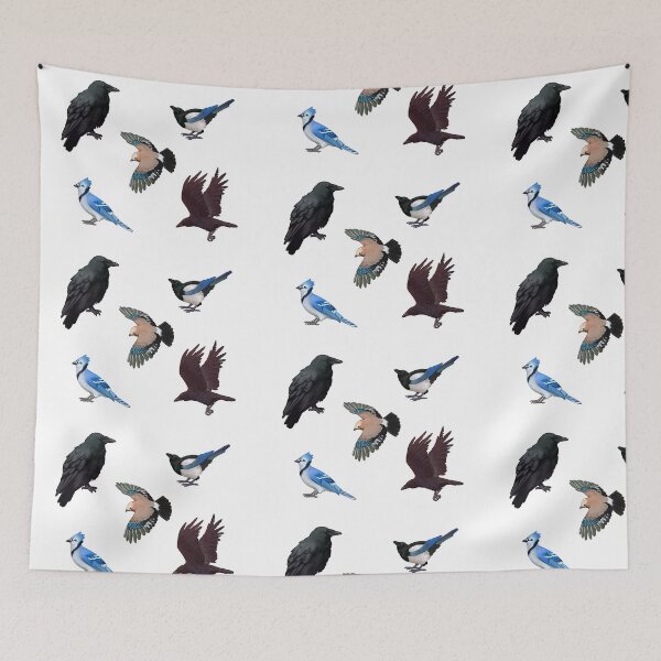 Item preview, corvids designed and sold by chaoticcaprisun.
