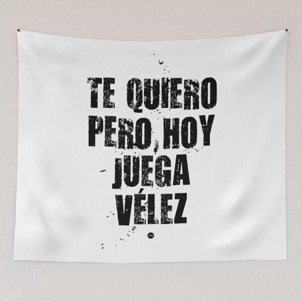 Item preview, I love you but Vélez (fc) is playing today. designed and sold by XUSRedbubble.