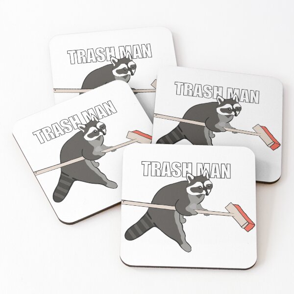Item preview, Racoon Trash Man Sticker designed and sold by MNahary.