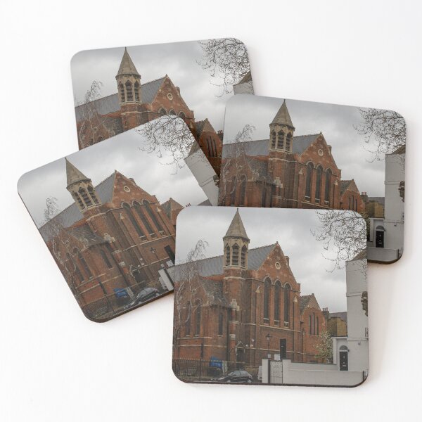 Item preview, Victorian Brickwork: Church on a Cloudy London Street designed and sold by Greysline.