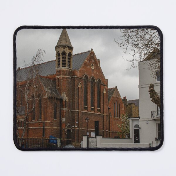 Item preview, Victorian Brickwork: Church on a Cloudy London Street designed and sold by Greysline.
