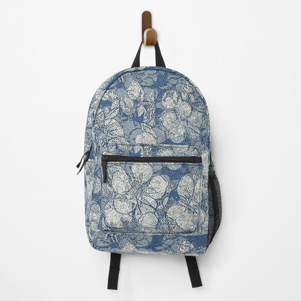 Item preview, Blue floral design designed and sold by Marju Rose.