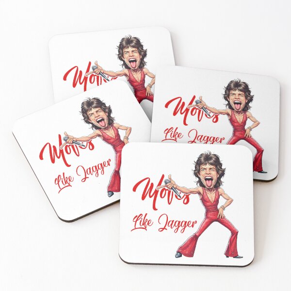 Artikelvorschau, Witzige Karikatur von Mick Jagger: Bewegt sich wie Jagger entworfen und verkauft von vectorlove.