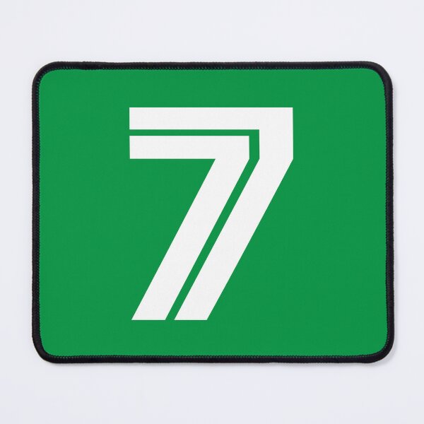 Item preview, Number 7, White Seven designed and sold by Jeallan Designs.