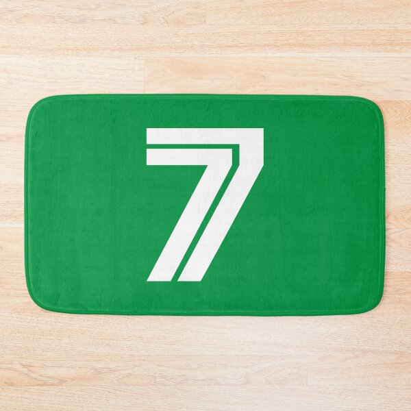 Item preview, Number 7, White Seven designed and sold by Jeallan Designs.