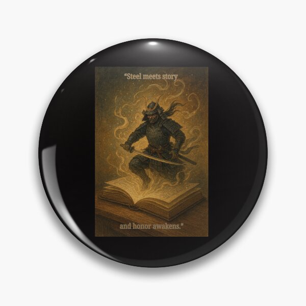 Item preview, "Steel meets story and honor awakens" designed and sold by Brickroad Dsigns.