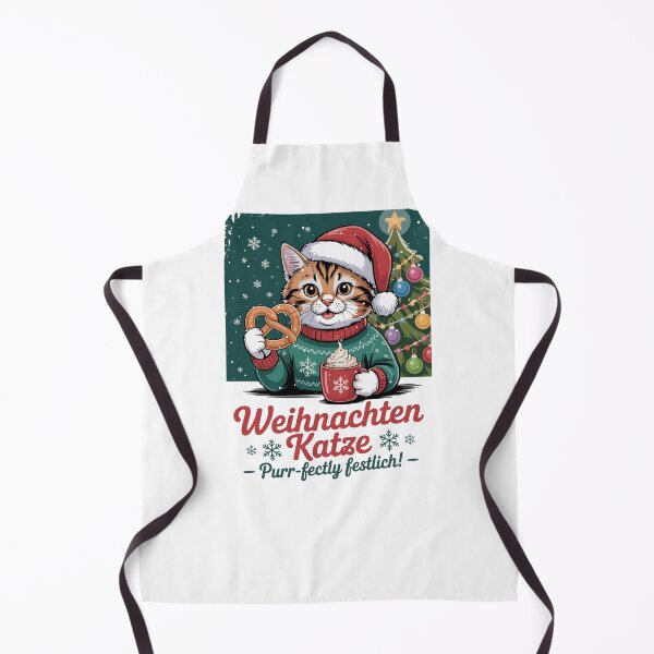 Item preview, Weihnachten Katze - Christmas Cat designed and sold by JessArty ⭐⭐⭐⭐⭐.