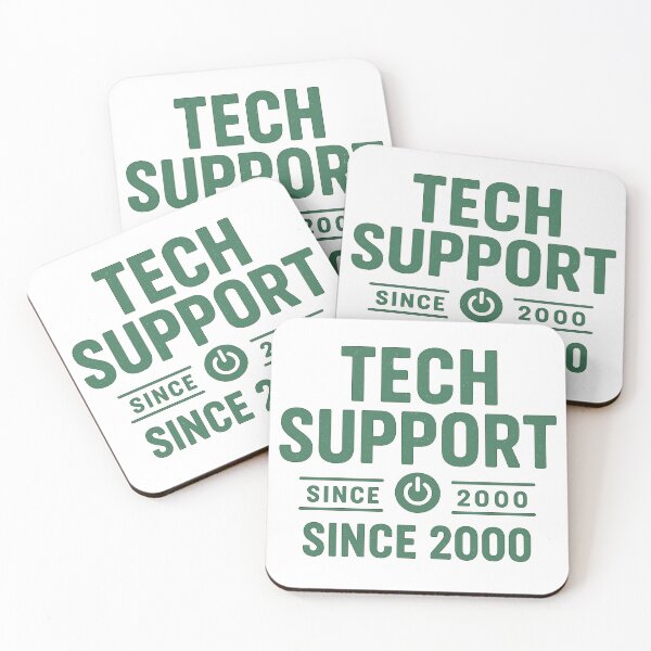 Item preview, Tech Support Since 2000 - Retro Funny IT Design designed and sold by Work Life Tees.