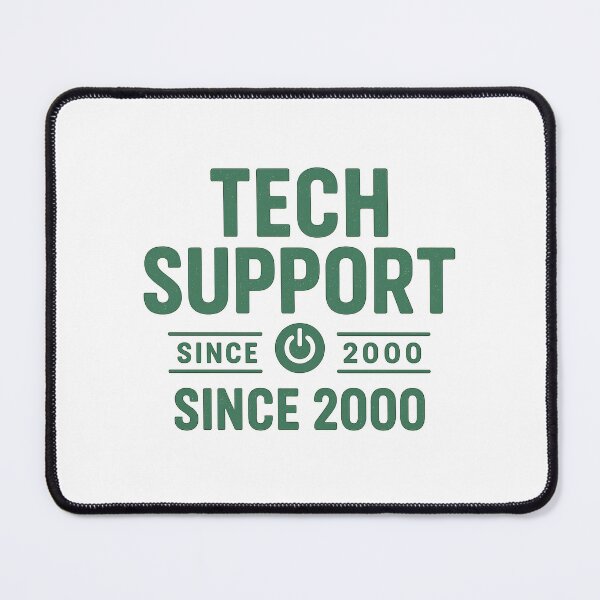 Item preview, Tech Support Since 2000 - Retro Funny IT Design designed and sold by Work Life Tees.