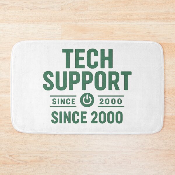 Item preview, Tech Support Since 2000 - Retro Funny IT Design designed and sold by Work Life Tees.