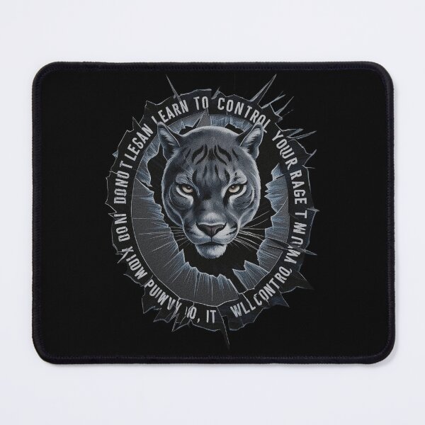 Item preview, Puma with a broken glass effect print. designed and sold by GraveKey.