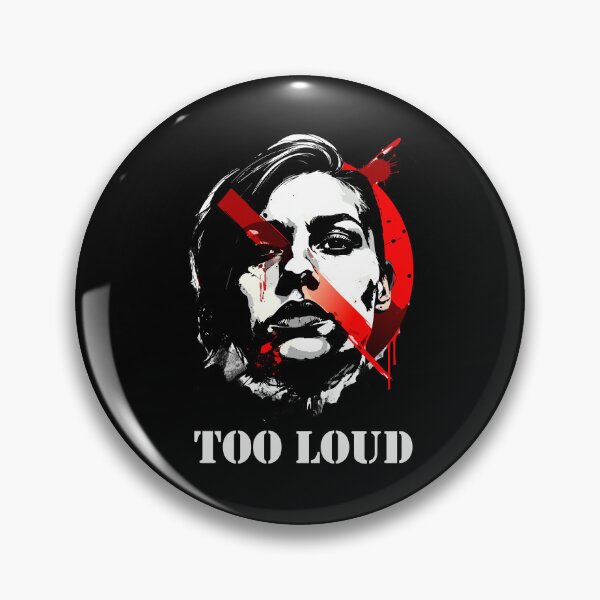 Item preview, TOO LOUD – Expressionist Grunge Portrait designed and sold by SylwiaPrint.
