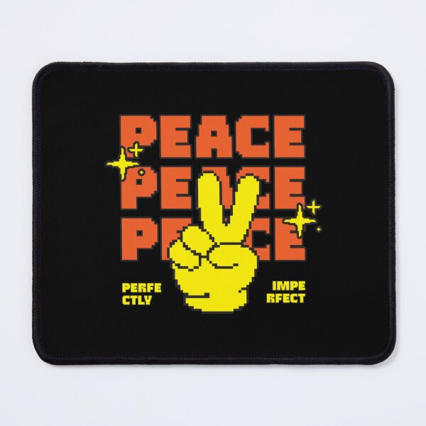 Item preview, Peace Pixel Retro Positive Vibes designed and sold by Oniyasha.