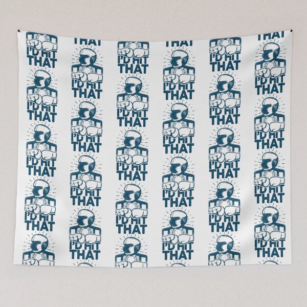 Item preview, I'd Hit That Funny Boxing Retro Boxer designed and sold by JRRTs.
