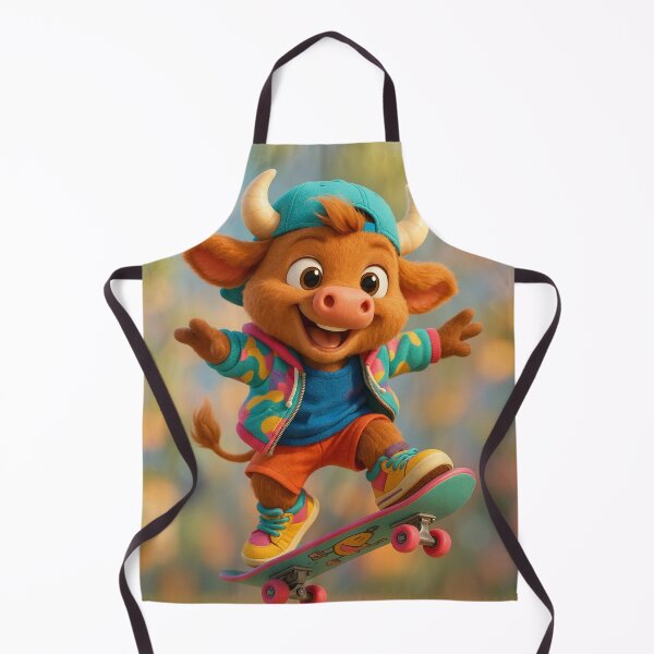 Item preview, Skater Chinese Zodiac Ox designed and sold by Sillytoe.