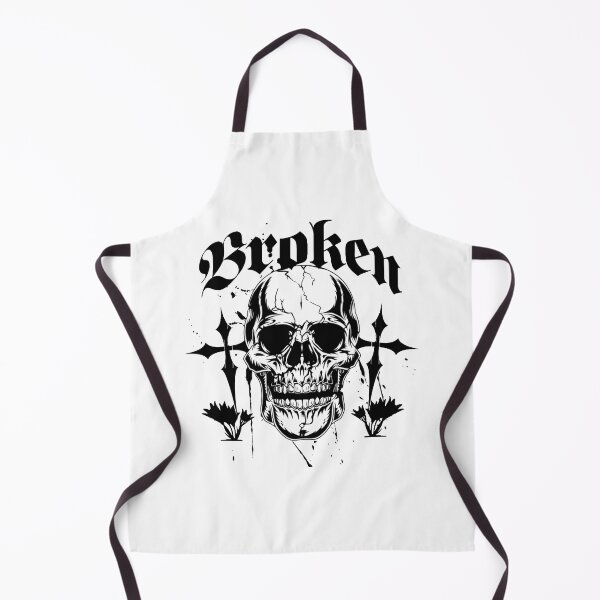 Item preview, Broken Skull Gothic Dark Aesthetic designed and sold by Oniyasha.