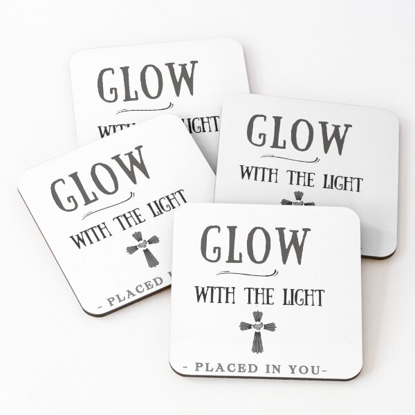 Item preview, Glow — The Light Placed In You (Elegant Christian Design) designed and sold by bazstees54.