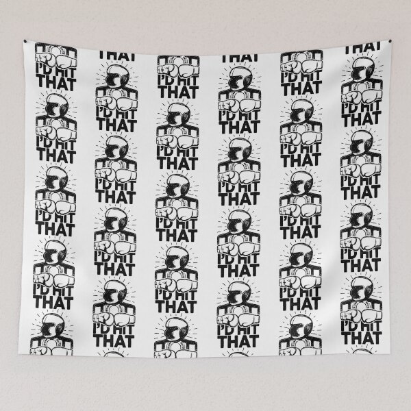 Item preview, I'd Hit That Funny Boxing Retro Boxer designed and sold by JRRTs.