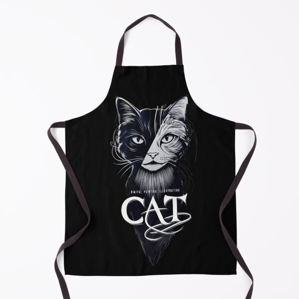 Item preview, Black and White Cat with Inscription. designed and sold by GraveKey.