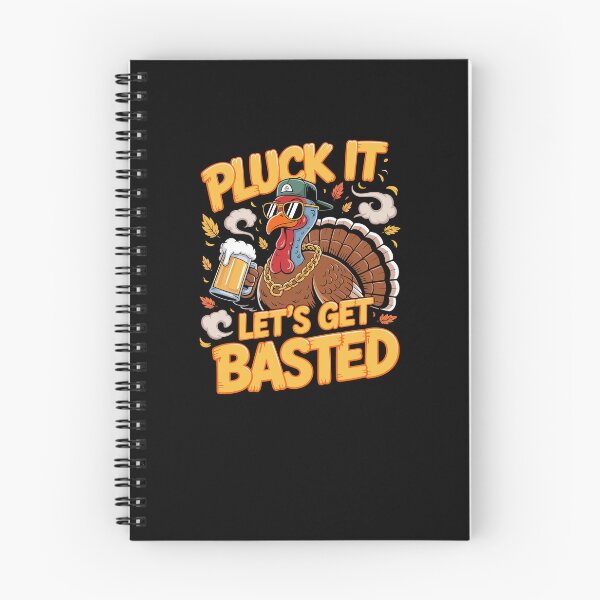 Item preview, Funny Thanksgiving Turkey Beer Lover Pluck It Lets Get Basted designed and sold by Maniutek.