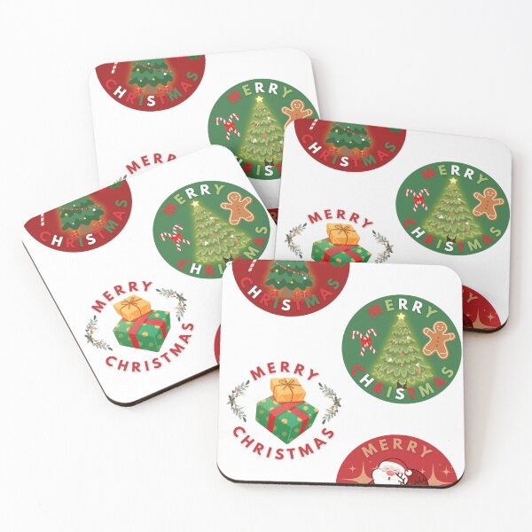 Item preview, Merry Christmas 4 Stickers designed and sold by ivonabl.