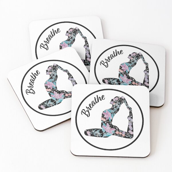 Item preview, King Pigeon Pose | Breathe | Yoga Botanicals Series designed and sold by Winooski Designs.