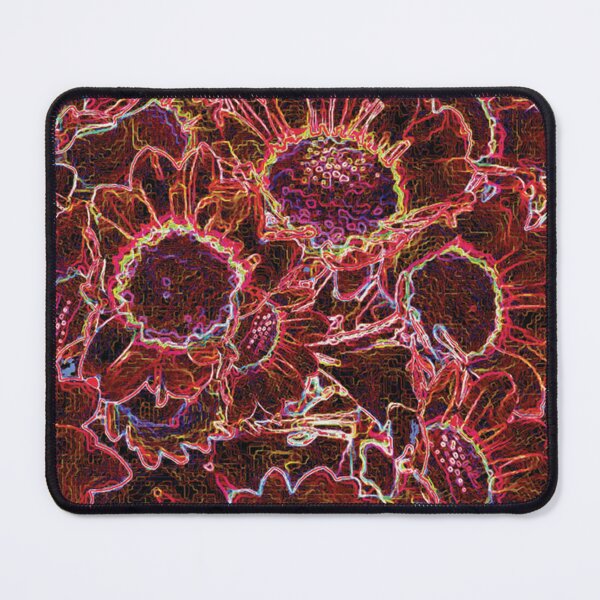 Item preview, Electric sunflowers designed and sold by Marju Rose.
