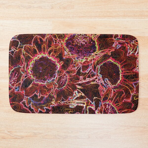 Item preview, Electric sunflowers designed and sold by Marju Rose.
