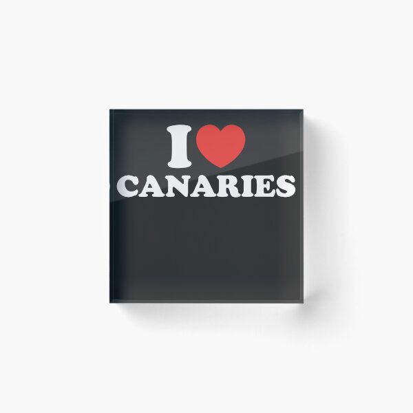 Item preview, I Love Canaries designed and sold by shitpostee.