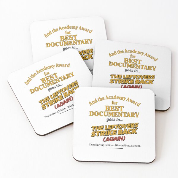 Item preview, Academy Award – Thanksgiving Edition – BEST DOCUMENTARY designed and sold by WheelieGdArt.