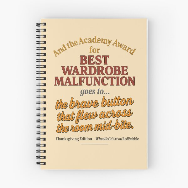 Item preview, Academy Award – Thanksgiving Edition – BEST WARDROBE MALFUNCTION - V2 designed and sold by WheelieGdArt.
