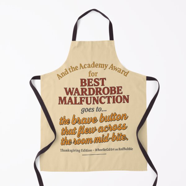 Item preview, Academy Award – Thanksgiving Edition – BEST WARDROBE MALFUNCTION - V2 designed and sold by WheelieGdArt.