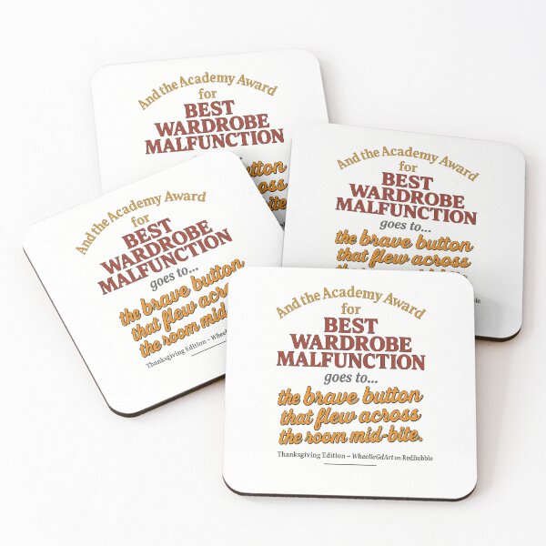 Item preview, Academy Award – Thanksgiving Edition – BEST WARDROBE MALFUNCTION designed and sold by WheelieGdArt.
