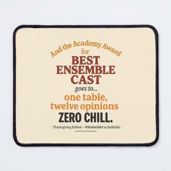 Item preview, Academy Award – Thanksgiving Edition – BEST ENSEMBLE CAST - V2 designed and sold by WheelieGdArt.