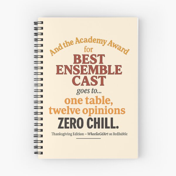 Item preview, Academy Award – Thanksgiving Edition – BEST ENSEMBLE CAST - V2 designed and sold by WheelieGdArt.