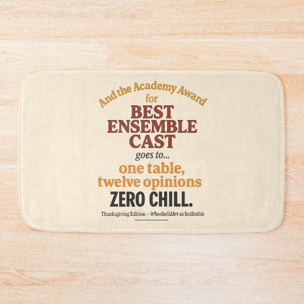 Item preview, Academy Award – Thanksgiving Edition – BEST ENSEMBLE CAST - V2 designed and sold by WheelieGdArt.