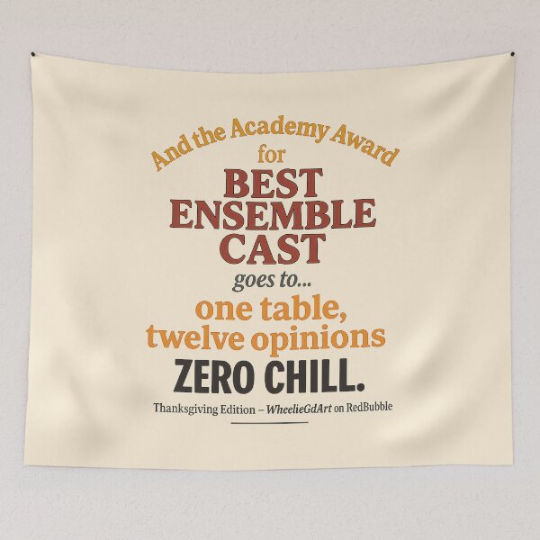 Item preview, Academy Award – Thanksgiving Edition – BEST ENSEMBLE CAST - V2 designed and sold by WheelieGdArt.
