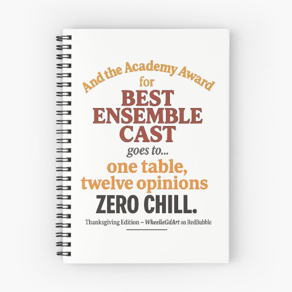 Item preview, Academy Award – Thanksgiving Edition – BEST ENSEMBLE CAST designed and sold by WheelieGdArt.