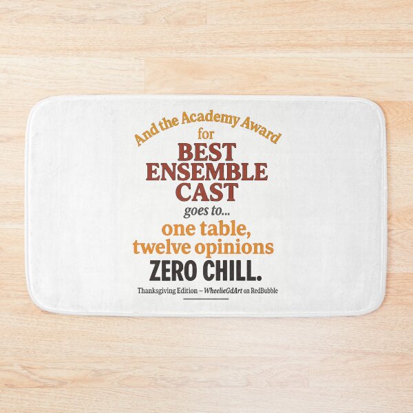 Item preview, Academy Award – Thanksgiving Edition – BEST ENSEMBLE CAST designed and sold by WheelieGdArt.