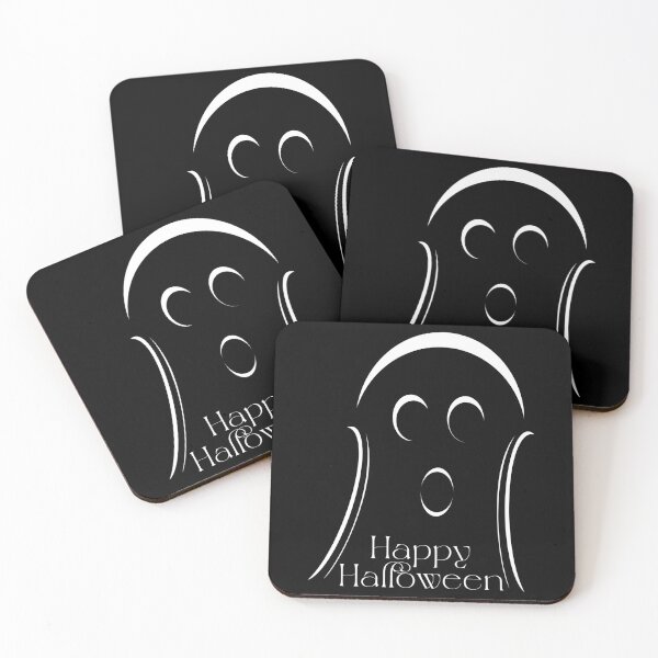 Item preview, Cute Ghost with Large Happy Halloween Message designed and sold by Risa-C.