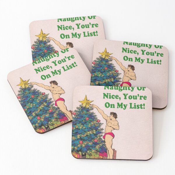Item preview, Naughty Or  Nice, You’re  On My List I designed and sold by Hunkyismything.