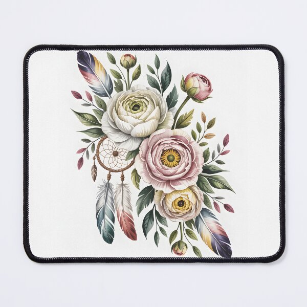 Item preview, White Ranunculus Watercolor designed and sold by JessArty ⭐⭐⭐⭐⭐.